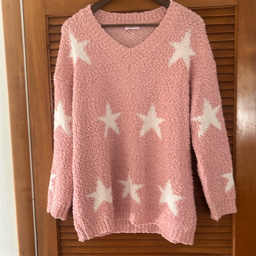 Pink Lily Sweater